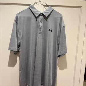 Under Armour Gray Performance Polo Shirt